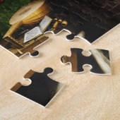 Puzzle Les ambassadeurs par Hans Holbein le plus jeune (Côté)