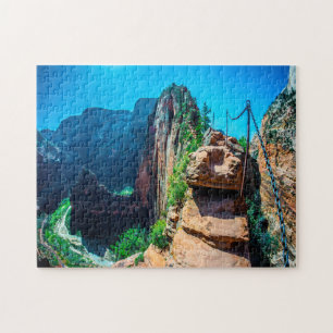 Puzzle Les anges de Jigsaw atterrissent à Zion Utah.