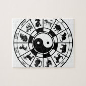 Puzzle Les animaux chinois de zodiaque (Horizontal)