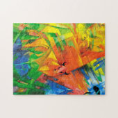 Puzzle Les animaux dans un paysage par Franz Marc (Horizontal)