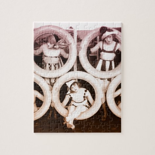 Puzzle Les années 1920 de filles de Firestone (Vertical)