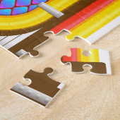 Puzzle les années 50 juke-box à l'ancienne (Côté)