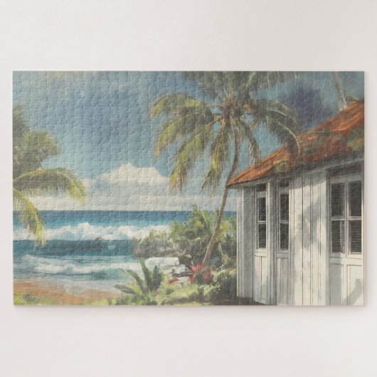 Puzzle Les années 70 Hawaii House (Horizontal)