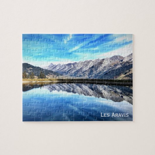 Puzzle Les Aravis, Alpes françaises (Horizontal)