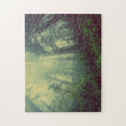 Puzzle Les arbres verts de la forêt (Vertical)