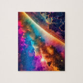 Puzzle Les arcs-en-ciel cosmiques brillent dans la scène  (Vertical)