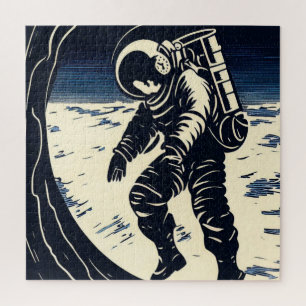 Puzzle Les astronautes de la SF sur la promenade Spacewal