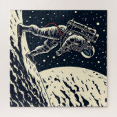 Puzzle Les astronautes de la SF sur la promenade Spacewal (Horizontal)