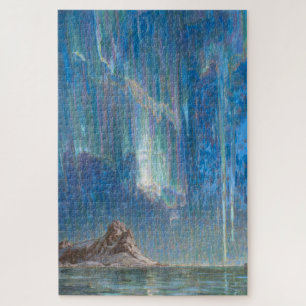 Puzzle Les aurores boréales de Norvège du Nord (Aurora)