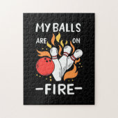 Puzzle Les balles de Bowler sont en feu (Vertical)