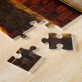 Puzzle Les bas étaient suspendus par la cheminée avec soi (Côté)