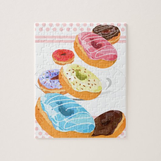 Puzzle Les beignets (Vertical)