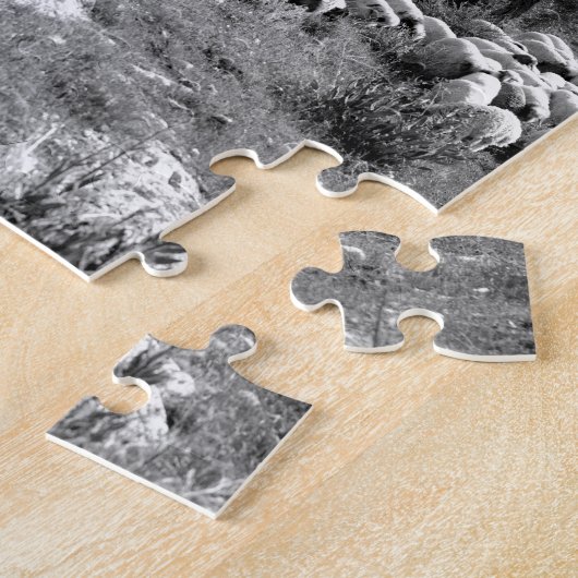 Puzzle Les bergers tendant des troupeaux s'approchent de (Côté)