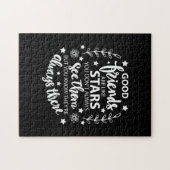 Puzzle Les Bons Amis Sont Comme Des Étoiles (Horizontal)