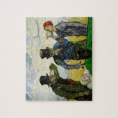 Puzzle Les Buveurs par Vincent van Gogh (Vertical)