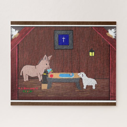 Puzzle Les cadeaux (Horizontal)