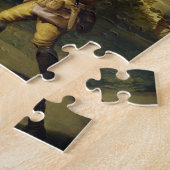 Puzzle Les cailles chassant le chef d'oeuvre de Francisco (Côté)