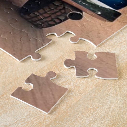 Puzzle Les camions des années 1960 qui descendent dans un (Côté)