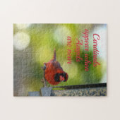 Puzzle Les cardinaux apparaissent quand les anges sont pr (Horizontal)