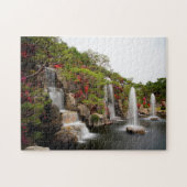 Puzzle Les Cascades Et Geysers (Horizontal)