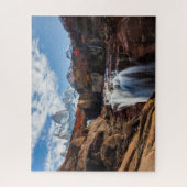 Puzzle Les cascades | Fitz Roy Mountain, Argentine (Vertical)