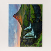 Puzzle Les cascades | Kirkjufell, Islande (Vertical)