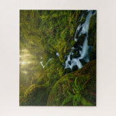 Puzzle Les cascades | Parc National Olympique, Washington (Vertical)