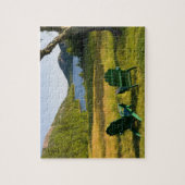 Puzzle Les chaises Adirondack sur la pelouse du Jourdain (Vertical)