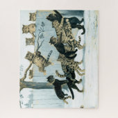 Puzzle Les chats en jeu de Louis Wain (Vertical)