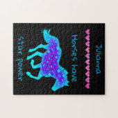 Puzzle Les chevaux ont une puissance étoilée (Horizontal)