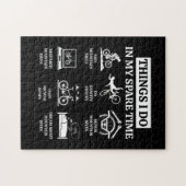 Puzzle Les Choses Que Je Fais Dans Mon Temps De Rechange  (Horizontal)