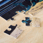 Puzzle Les chutes d'Amida par Katsushika Hokusai (Côté)