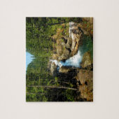 Puzzle Les chutes d'argent au parc national du Mont Raini (Vertical)