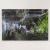 Puzzle Les chutes d'eau du printemps à Watkins Glen (Horizontal)