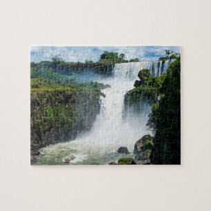 Puzzle Les Chutes D'Iguazu Entourées Par La Jungle