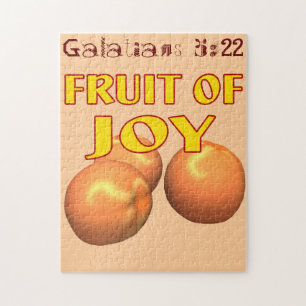 Puzzle Les citations de la Bible Fruit of Joy La Personna