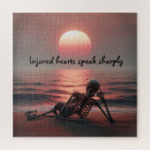 Puzzle Les coeurs blessés parlent très fort | (Vertical)