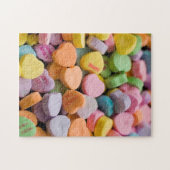 PUZZLE LES COEURS DE LA BOUGIE DE VALENTINE (Horizontal)