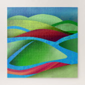 Puzzle Les Collines Sur La Glace (Vertical)