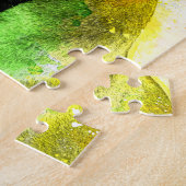 Puzzle Les couleurs de l'amour sont un Pitbull (Côté)