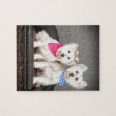 Puzzle Les couples de Westie (Horizontal)