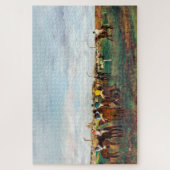 Puzzle Les Courses de chevaux, Edgar Degas (Vertical)