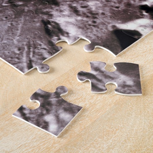 Puzzle Les cratères sur la Lune (Côté)