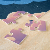 Puzzle Les cygnes amoureux (Côté)