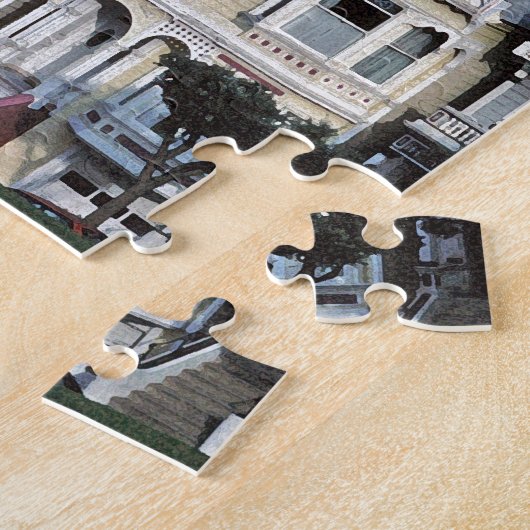 Puzzle Les Dames Peintes San Francisco (Côté)