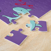 Puzzle Les dauphins bleus sauter Thunder_Cove (Côté)