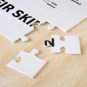 Puzzle Les dermatologues connaissent leur peau (Côté)