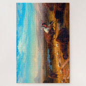 Puzzle Les Derniers des Buffles Albert Bierstadt 1888 (Vertical)