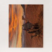 Puzzle Les déserts | Bactrial Camel Egypte dune de sable (Vertical)