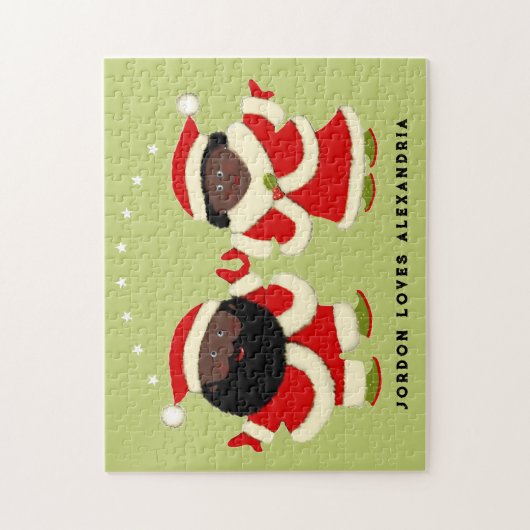 Puzzle Les Deux de Christmas (Vertical)